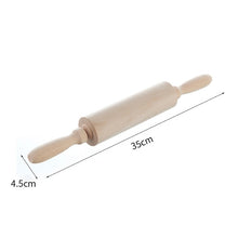 Load image into Gallery viewer, Merry Christmas Elk Wooden Print Rolling Pin Christmas Home Decorations Navidad Decor Noel Dessert Tools New Year 2020 DIY Craft