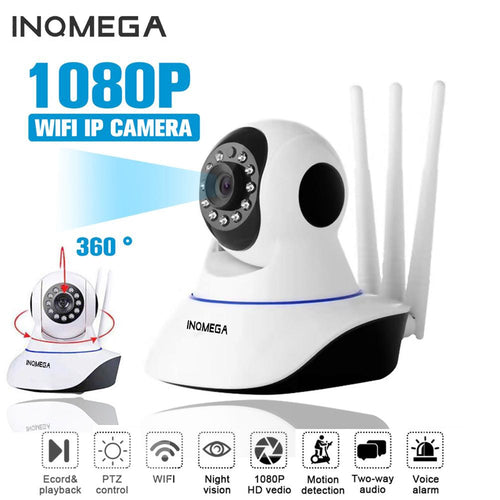 INQMEGA HD 1080P Wireless WIFI IP Camera Home Indoor Security Monitor Smart Network Video System Two Way Audio / Night Vision