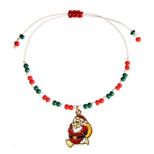Load image into Gallery viewer, Taoup Metallic Santa Claus Christmas Bracelet Pendans Drop Ornaments Christmas Ornaments Xmas Decor for Home Navidad Noel Year