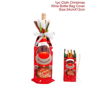 Huiran Linen Christmas Elk Snowman Table Runner Merry Christmas Decorations For Home 2019 Xmas Ornaments New Year 2020 Navidad