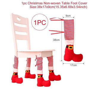 Huiran Linen Christmas Elk Snowman Table Runner Merry Christmas Decorations For Home 2019 Xmas Ornaments New Year 2020 Navidad