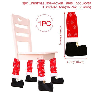 Huiran Linen Christmas Elk Snowman Table Runner Merry Christmas Decorations For Home 2019 Xmas Ornaments New Year 2020 Navidad