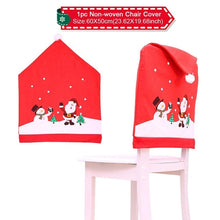 Load image into Gallery viewer, Huiran Linen Christmas Elk Snowman Table Runner Merry Christmas Decorations For Home 2019 Xmas Ornaments New Year 2020 Navidad