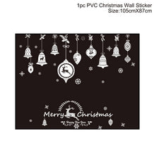 Load image into Gallery viewer, FENGRISE Christmas Decoration For Home Window Christmas Stickers Decor 2019 Merry Christmas Ornaments Xmas Gifts New Year 2020
