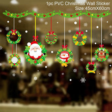 Load image into Gallery viewer, FENGRISE Christmas Decoration For Home Window Christmas Stickers Decor 2019 Merry Christmas Ornaments Xmas Gifts New Year 2020