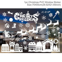 Load image into Gallery viewer, FENGRISE Christmas Decoration For Home Window Christmas Stickers Decor 2019 Merry Christmas Ornaments Xmas Gifts New Year 2020