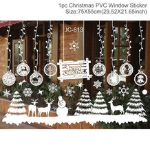 Load image into Gallery viewer, FENGRISE Christmas Decoration For Home Window Christmas Stickers Decor 2019 Merry Christmas Ornaments Xmas Gifts New Year 2020