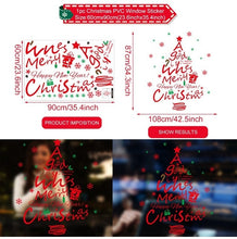 Load image into Gallery viewer, FENGRISE Christmas Decoration For Home Window Christmas Stickers Decor 2019 Merry Christmas Ornaments Xmas Gifts New Year 2020