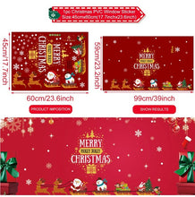 Load image into Gallery viewer, FENGRISE Christmas Decoration For Home Window Christmas Stickers Decor 2019 Merry Christmas Ornaments Xmas Gifts New Year 2020