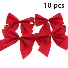 Load image into Gallery viewer, Pop 2M Christmas Decoration Bar Tops Ribbon Garland Christmas Tree Ornaments White Dark Green Cane Tinsel Party Kitchen Supplies