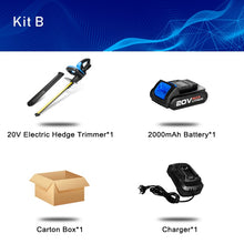 Load image into Gallery viewer, PROSTORMER Lawn Mower Electric  Grass Trimmer 20V Lithium-ion 2000mAh Cordless Grass String Trimmer Pruning Cutter Garden Tools