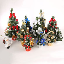 Load image into Gallery viewer, 20cm-40cm Mini Christmas Trees Xmas Decorations A Small Pine Tree Placed on Desktop Christmas  Festival Ornaments Ship From USA