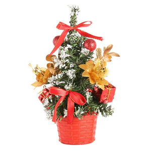 20cm-40cm Mini Christmas Trees Xmas Decorations A Small Pine Tree Placed on Desktop Christmas  Festival Ornaments Ship From USA