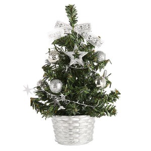 20cm-40cm Mini Christmas Trees Xmas Decorations A Small Pine Tree Placed on Desktop Christmas  Festival Ornaments Ship From USA