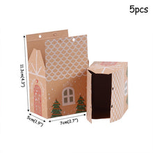Load image into Gallery viewer, Christmas Paper Gift Box Bags Navidad Christmas Decorations for Home Natal Candy Plastic Bag Kerst New Year Supplies Noel