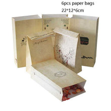 Load image into Gallery viewer, Christmas Paper Gift Box Bags Navidad Christmas Decorations for Home Natal Candy Plastic Bag Kerst New Year Supplies Noel