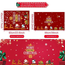Load image into Gallery viewer, QIFU Santa Claus Christmas Flannel Carpet Merry Christmas Decoration for Home Christmas 2019 Gift Xmas Decor Kerst New Year 2020