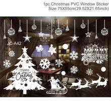 Load image into Gallery viewer, FENGRISE Christmas Decoration For Home Window Christmas Stickers Decor 2019 Merry Christmas Ornaments Xmas Gifts New Year 2020