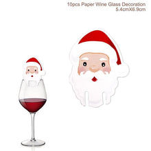 Load image into Gallery viewer, FENGRISE Christmas Decoration For Home Window Christmas Stickers Decor 2019 Merry Christmas Ornaments Xmas Gifts New Year 2020