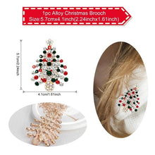 Load image into Gallery viewer, QIFU Santa Claus Snowman Necklace Snowflakes Eardrop Merry Christmas Decor for Home 2019 Christmas Gift Xmas Decor New Year 2020