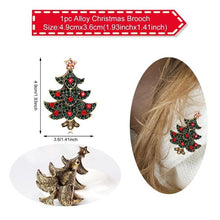 Load image into Gallery viewer, QIFU Santa Claus Snowman Necklace Snowflakes Eardrop Merry Christmas Decor for Home 2019 Christmas Gift Xmas Decor New Year 2020