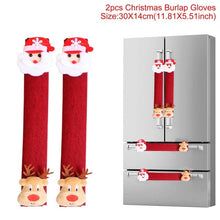 Load image into Gallery viewer, Huiran Linen Christmas Elk Snowman Table Runner Merry Christmas Decorations For Home 2019 Xmas Ornaments New Year 2020 Navidad