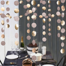 Load image into Gallery viewer, 4M Twinkle Star Snowflake Paper Garlands Pendant Ornaments Christmas Decorations for Home New Year 2020 Noel Decor Navidad 2019