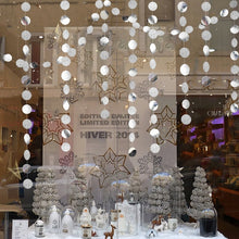 Load image into Gallery viewer, 4M Twinkle Star Snowflake Paper Garlands Pendant Ornaments Christmas Decorations for Home New Year 2020 Noel Decor Navidad 2019