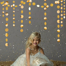 Load image into Gallery viewer, 4M Twinkle Star Snowflake Paper Garlands Pendant Ornaments Christmas Decorations for Home New Year 2020 Noel Decor Navidad 2019