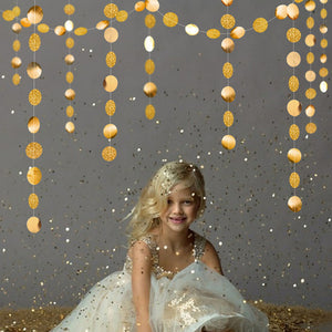 4M Twinkle Star Snowflake Paper Garlands Pendant Ornaments Christmas Decorations for Home New Year 2020 Noel Decor Navidad 2019