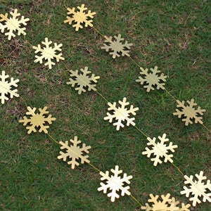 4M Twinkle Star Snowflake Paper Garlands Pendant Ornaments Christmas Decorations for Home New Year 2020 Noel Decor Navidad 2019