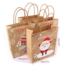 Load image into Gallery viewer, Christmas Paper Gift Box Bags Navidad Christmas Decorations for Home Natal Candy Plastic Bag Kerst New Year Supplies Noel