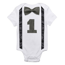 Load image into Gallery viewer, Baby Boy Romper Toddler Boys Clothes Kids Jumpsuit 1st Birthday Rompers Infant Clothing Playsuits One Year Boy Casual Overalls