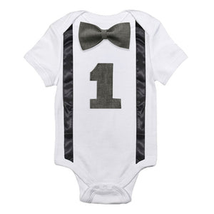 Baby Boy Romper Toddler Boys Clothes Kids Jumpsuit 1st Birthday Rompers Infant Clothing Playsuits One Year Boy Casual Overalls