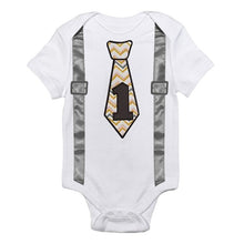 Load image into Gallery viewer, Baby Boy Romper Toddler Boys Clothes Kids Jumpsuit 1st Birthday Rompers Infant Clothing Playsuits One Year Boy Casual Overalls