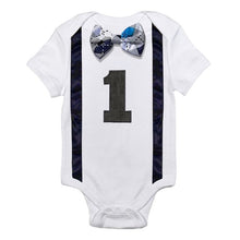 Load image into Gallery viewer, Baby Boy Romper Toddler Boys Clothes Kids Jumpsuit 1st Birthday Rompers Infant Clothing Playsuits One Year Boy Casual Overalls