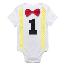 Load image into Gallery viewer, Baby Boy Romper Toddler Boys Clothes Kids Jumpsuit 1st Birthday Rompers Infant Clothing Playsuits One Year Boy Casual Overalls
