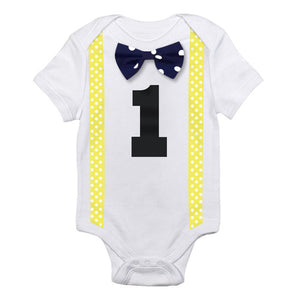 Baby Boy Romper Toddler Boys Clothes Kids Jumpsuit 1st Birthday Rompers Infant Clothing Playsuits One Year Boy Casual Overalls