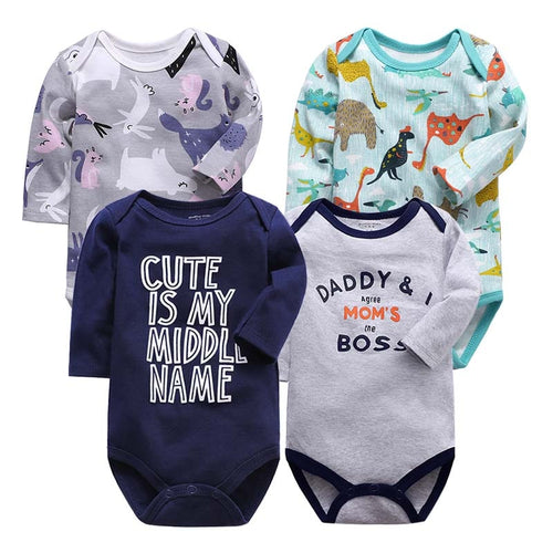 Babies Girls Clothing Jumpsuit Newborn Baby Boys Romper Long Sleeve 3-24 Months Infant Clothes