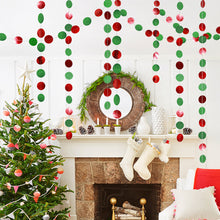 Load image into Gallery viewer, Christmas Decorations for Home 4M Twinkle Star Snowflake Paper Garlands Pendant New Year 2020 Decor Noel Navidad Ornaments Kerst