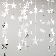 Load image into Gallery viewer, Christmas Decorations for Home 4M Twinkle Star Snowflake Paper Garlands Pendant New Year 2020 Decor Noel Navidad Ornaments Kerst