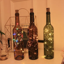 Load image into Gallery viewer, 1m 2m 3m Copper Wire LED String Lights Christmas Decorations for Home Garland Bottle Stopper for Glass Craft New Year Decoration