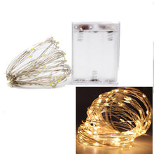 Load image into Gallery viewer, 1m 2m 3m Copper Wire LED String Lights Christmas Decorations for Home Garland Bottle Stopper for Glass Craft New Year Decoration