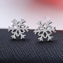Load image into Gallery viewer, Brand New Year Gift Santa Claus Plum Deer White Velvet Ball Red Crystal Drop Earring Pendant Long Earrings For Christmas HR
