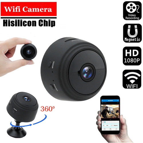 A9 1080P Wifi Mini Camera, Home Security P2P Camera WiFi, Night Vision Wireless Surveillance Camera, Remote Monitor Phone App