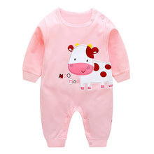 Load image into Gallery viewer, VTOM Baby Infant  Rompers Baby Boys Girls Long-Sleeved Rompers Cartoon Infant Jumpsuit  Baby Toddler Clothes BB8-2
