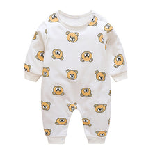 Load image into Gallery viewer, VTOM Baby Infant  Rompers Baby Boys Girls Long-Sleeved Rompers Cartoon Infant Jumpsuit  Baby Toddler Clothes BB8-2