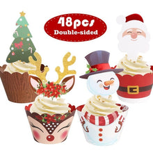 Load image into Gallery viewer, OurWarm DIY Felt Christmas Tree Snowman with Ornaments Fake Christmas Tree Kids Toys Christmas Party Decoration New Year 2019