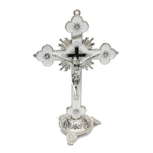 Load image into Gallery viewer, Church Relics Jesus on the Stand Cross Wall Crucifix Antique Church Ornaments Home Chapel Decor