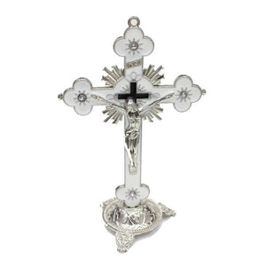 Church Relics Jesus on the Stand Cross Wall Crucifix Antique Church Ornaments Home Chapel Decor